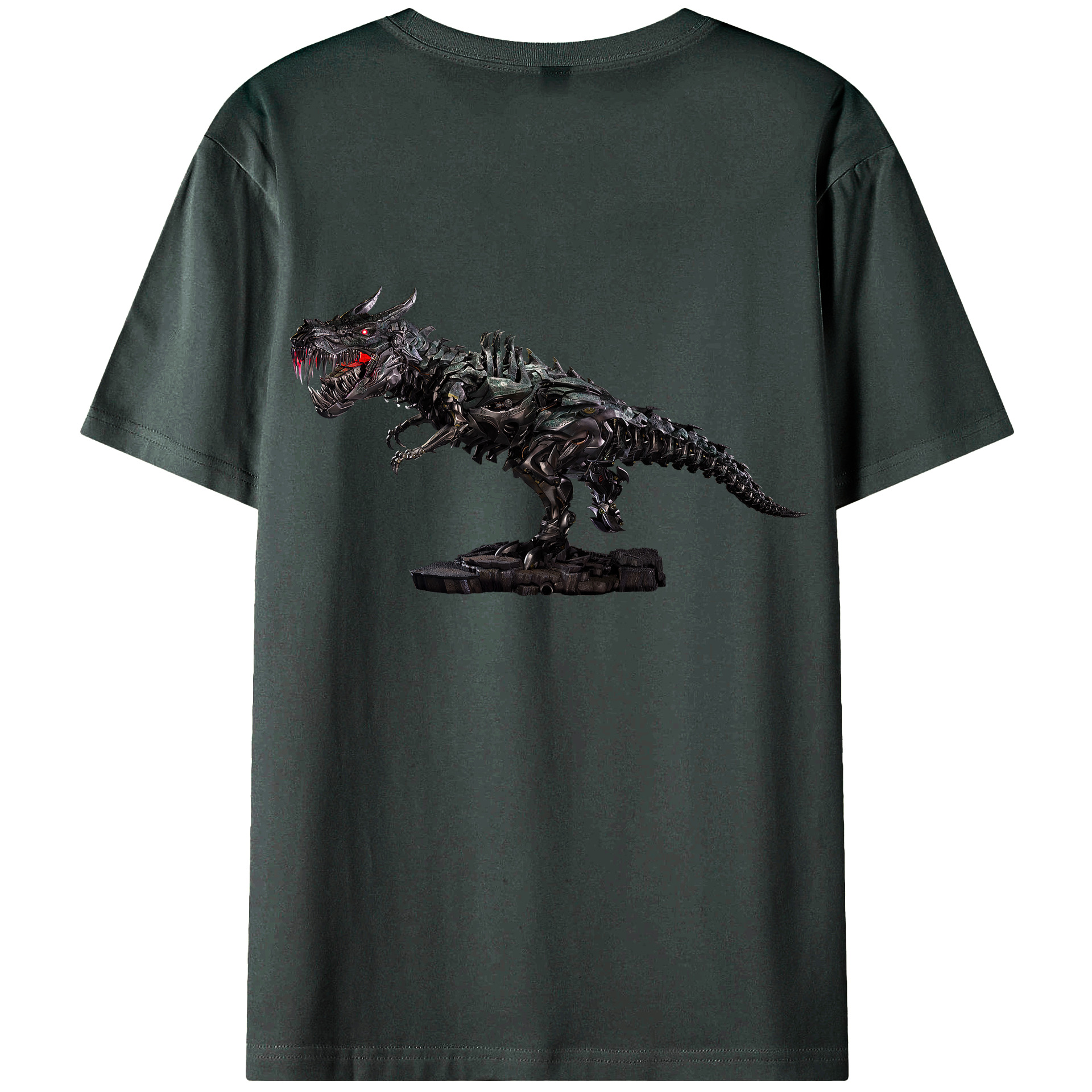 （画像用）  綿100％ メンズ半袖Tシャツ（バックプリント） 通気性